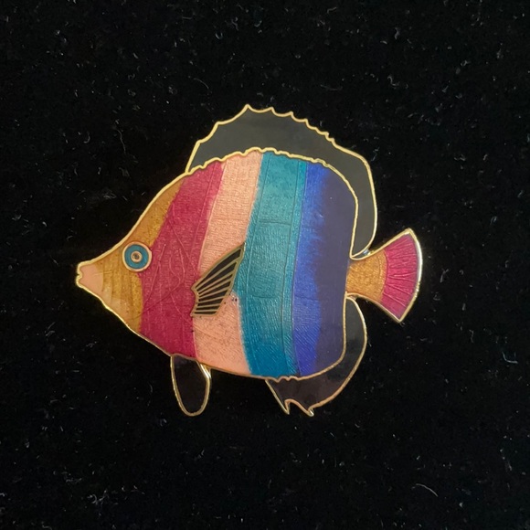 Unbranded Multicolor Statement Fish Brooch - Picture 2 of 4